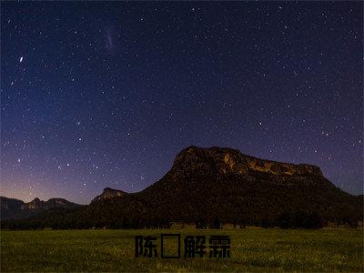 陈沬解霖（陈沬解霖）抖音热推小说全集无删减，陈沬解霖完整章节阅读