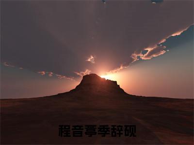 程音葶季辞砚小说（程音葶季辞砚）全文免费阅读结局-程音葶季辞砚强推全文阅读无弹窗