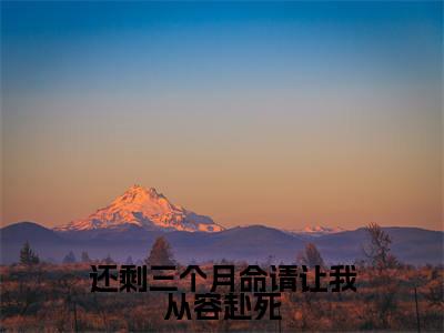 还剩三个月命请让我从容赴死（庄子昂）全文免费阅读无弹窗大结局_(还剩三个月命请让我从容赴死)免费阅读无弹窗最新章节列表_笔趣阁（庄子昂）