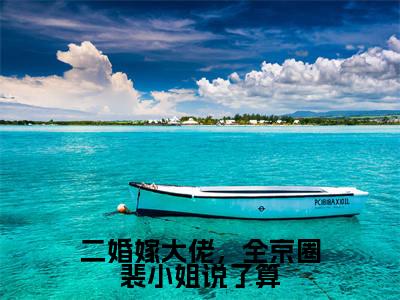 二婚嫁大佬，全京圈裴小姐说了算小说免费阅读霍霆熙裴染完整版全文大结局