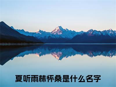 夏听雨林怀桑言情小说免费观看-小说(夏听雨林怀桑)最新章节阅读