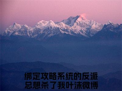 爆款小说（绑定攻略系统的反派总想杀了我叶沫）主角绑定攻略系统的反派总想杀了我叶沫全文在线完本阅读