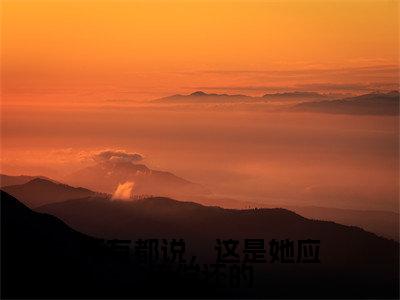 姜言贞钟晋安是哪部小说的主角，所有都说，这是她应该偿还的免费阅读全文大结局