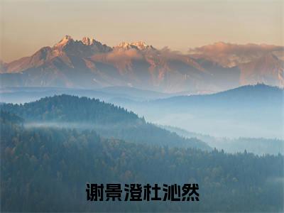 谢景澄杜沁然小说（杜沁然谢景澄）全文免费阅读无弹窗大结局_（谢景澄杜沁然）杜沁然谢景澄小说免费阅读无弹窗最新章节列表_笔趣阁