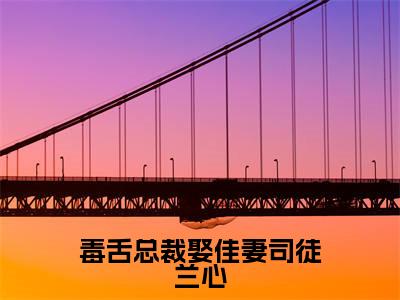 毒舌总裁娶佳妻司徒兰心（司徒兰心免费阅读无弹窗）司徒兰心最新章节列表_笔趣阁